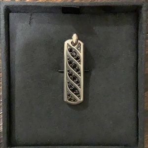 David Yurman Black Diamond Tag
